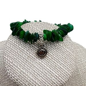 Green ‘Sun’ Elastic Bracelet